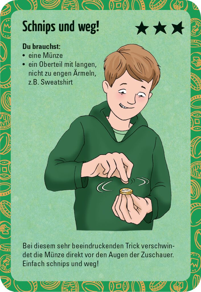 Moses 50 Karten / Pocket Quiz Moses Verlag 50 verblüffende Münz- und Kartentricks