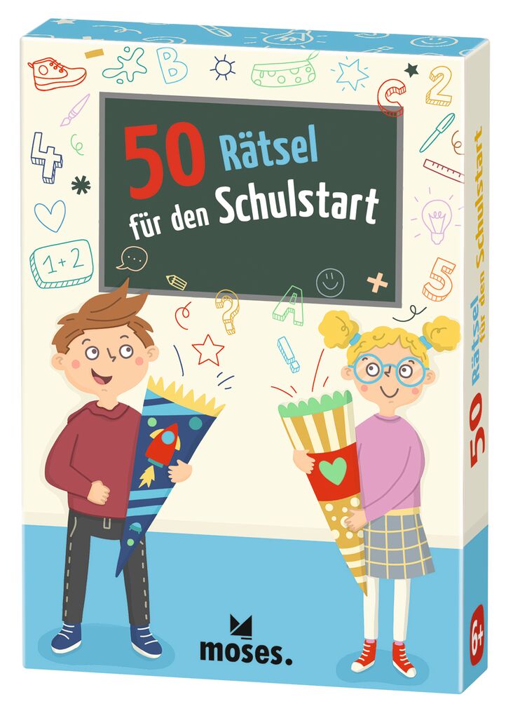 50 Rätsel für den Schulstart