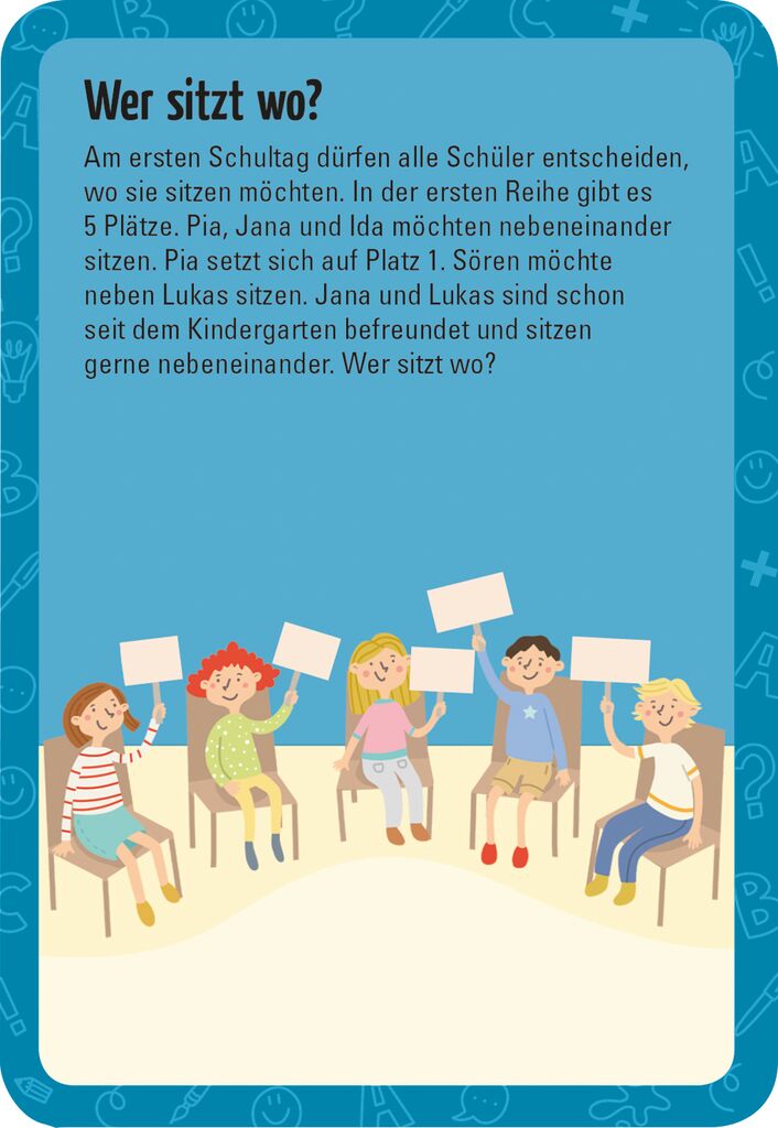 Moses 50 Karten / Pocket Quiz Moses Verlag 50 Rätsel für den Schulstart