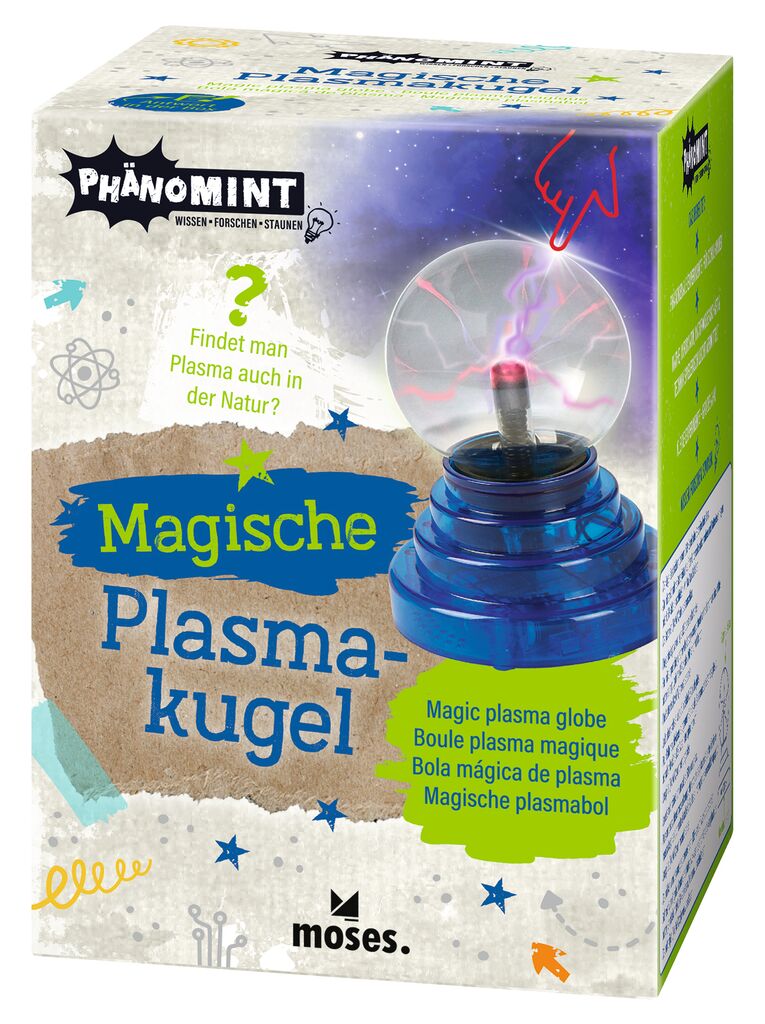 Experiment Moses Verlag PhänoMINT Magische Plasmakugel