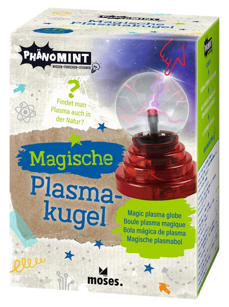 Experiment Moses Verlag PhänoMINT Magische Plasmakugel