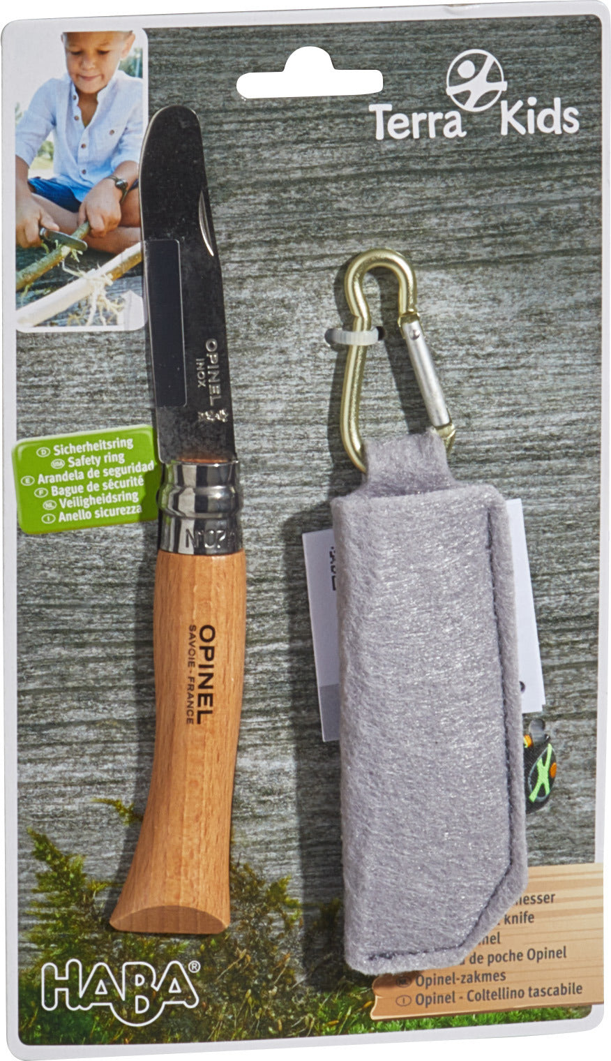 Terra Kids Opinel-Taschenmesser