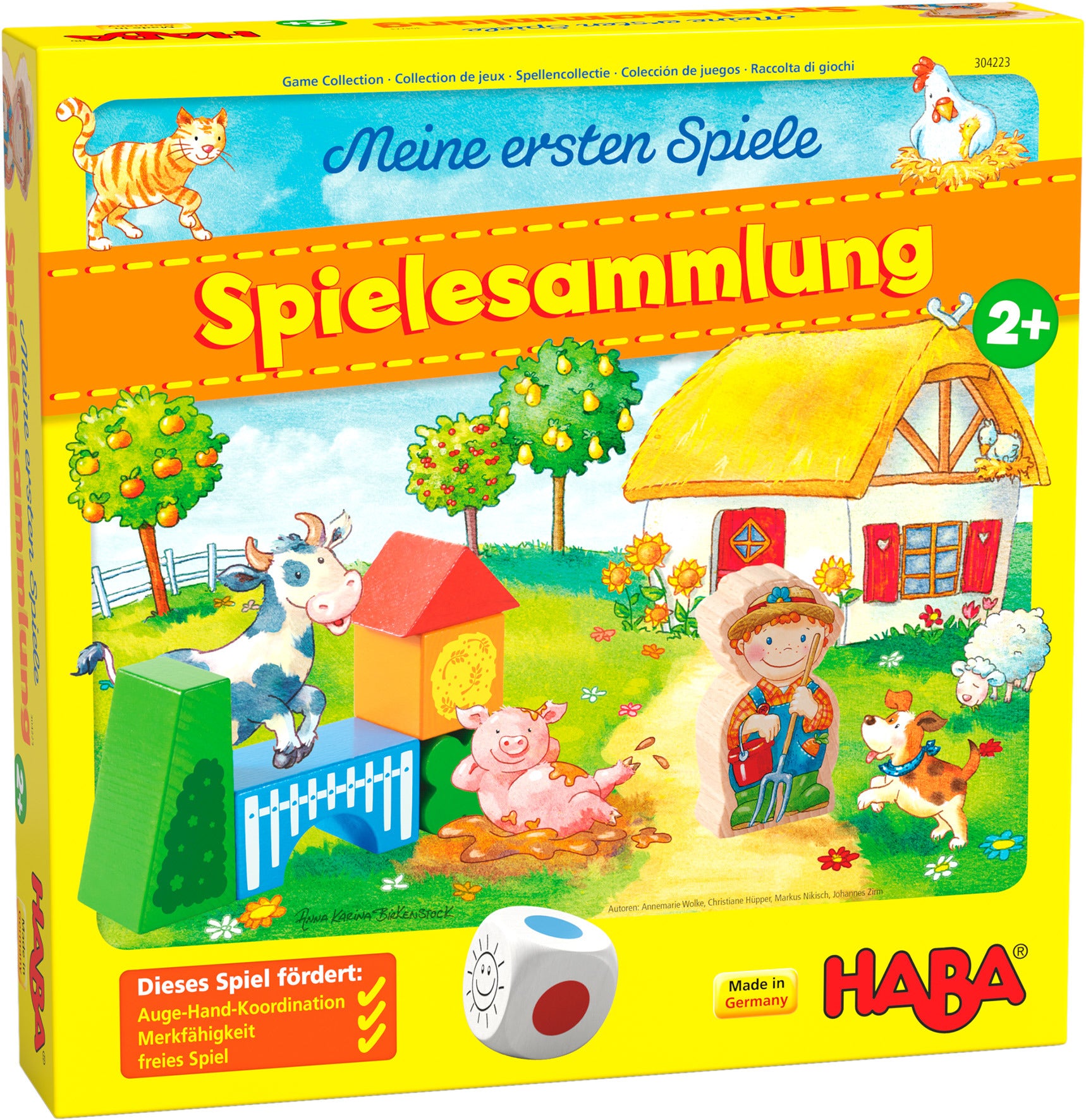 Gesellschaftsspiel HABA Meine ersten Spiele - Spielesammlung
