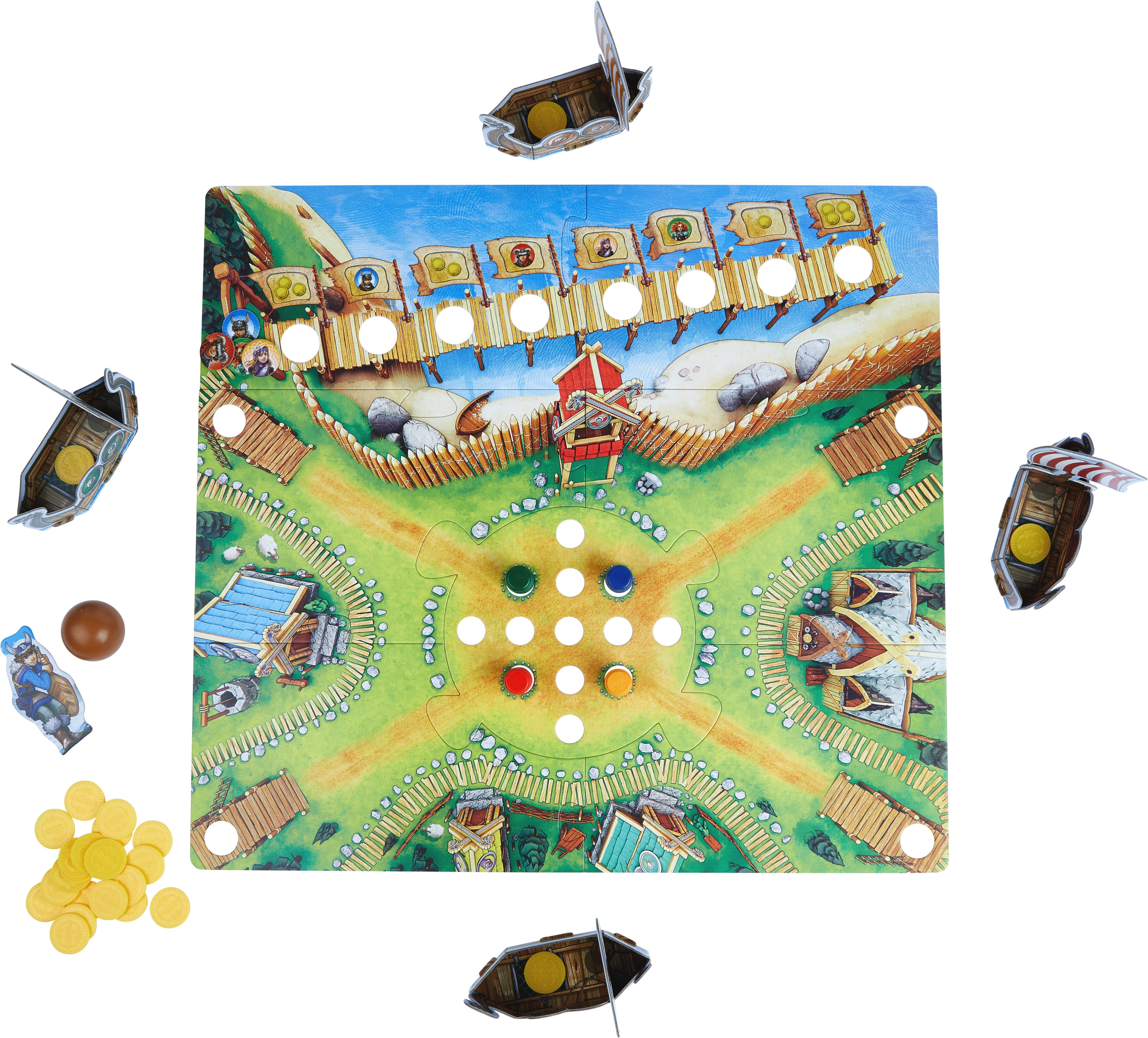 Gesellschaftsspiel HABA Tal der Wikinger