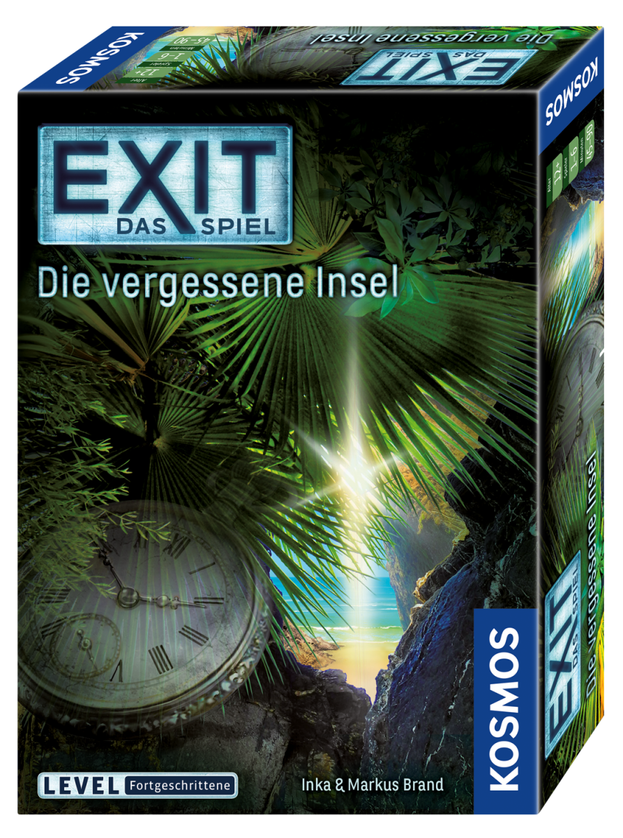 Rätselspiel KOSMOS EXIT Das Spiel - Die vergessene Insel
