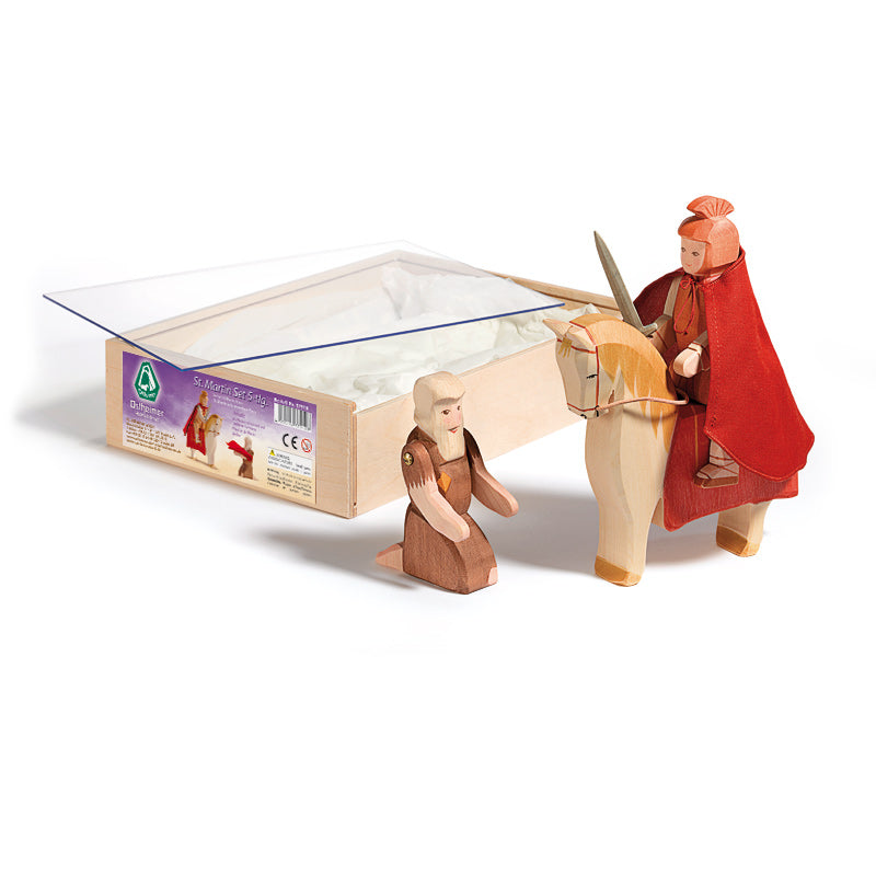 Holztiere & Figuren Ostheimer Holzspielzeug St. Martin Set 5-tlg.