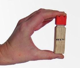 Spielzeug für Draußen BEX BEX Mini KUBB Red King