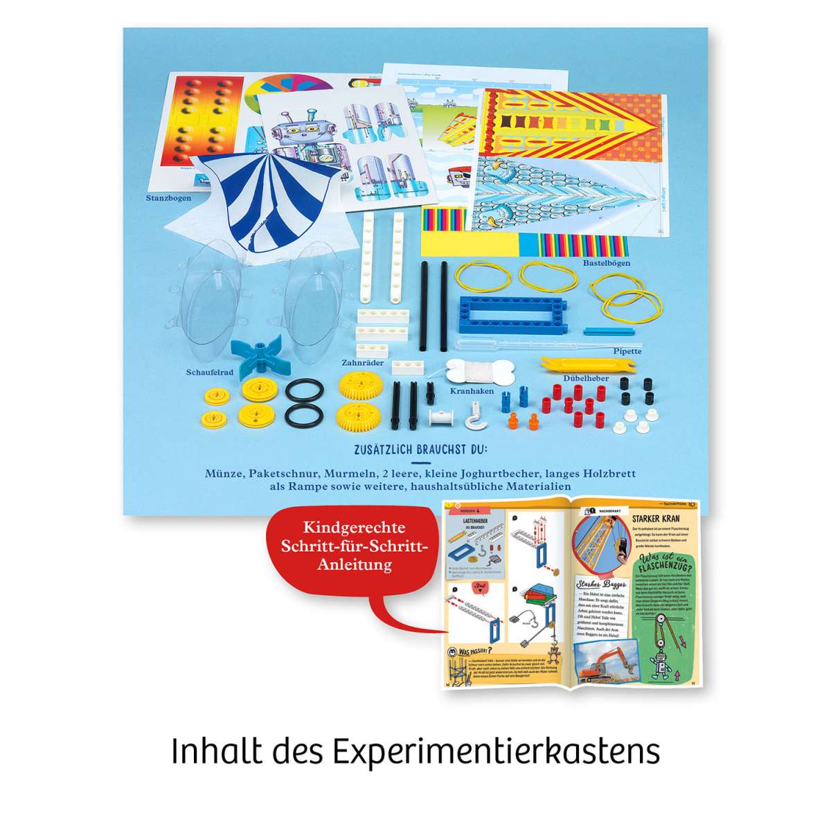 Physik KOSMOS Mein erster Experimentierkasten - Technik