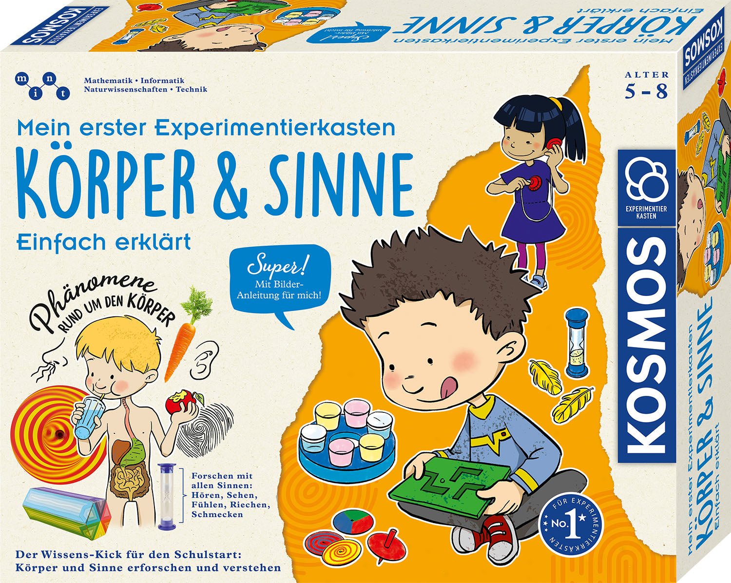 Mein erster Experimentierkasten - Körper&Sinne