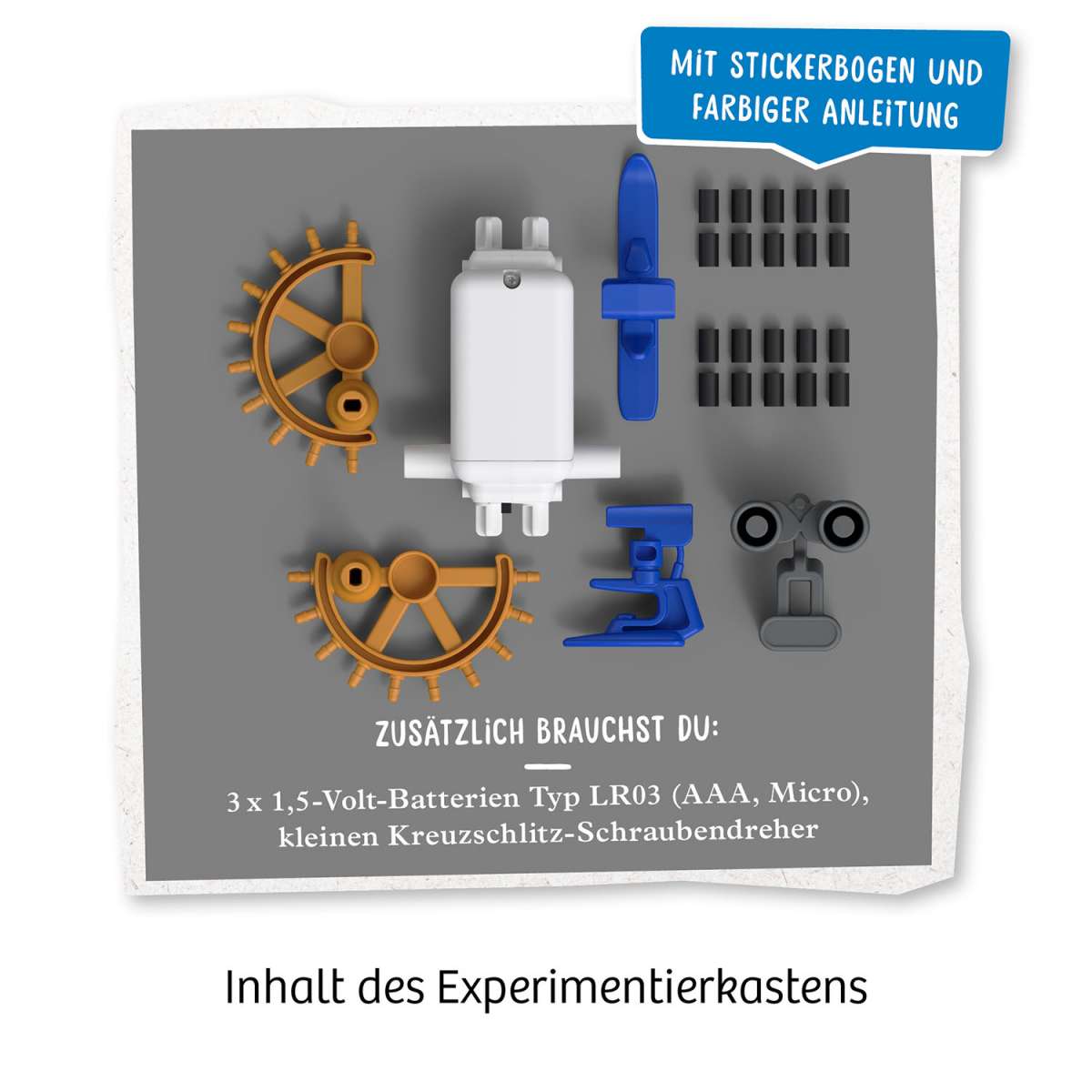 Roboter KOSMOS ReBotz - Rusty der Crawling Bot