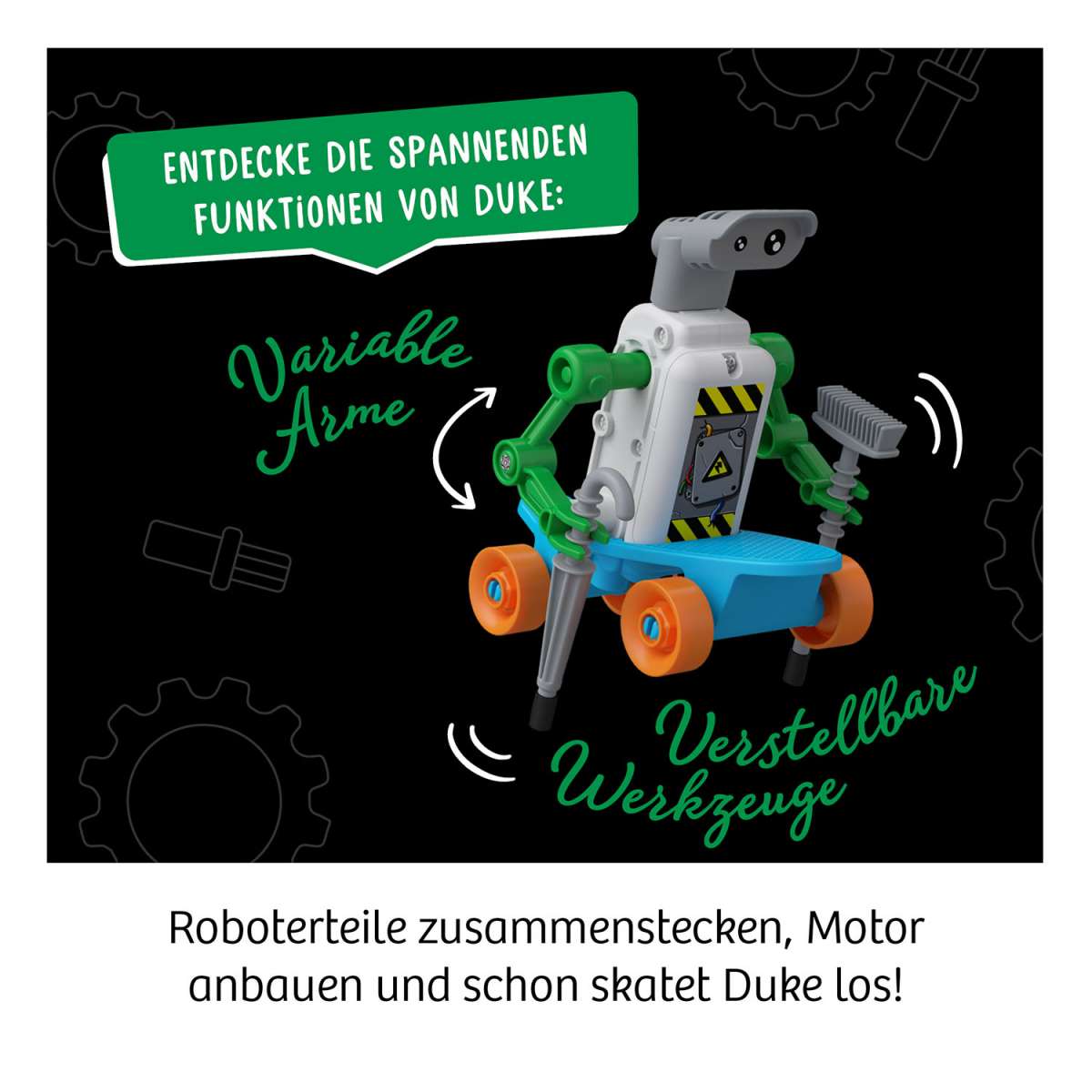 Roboter KOSMOS ReBotz - Duke der Skating Bot