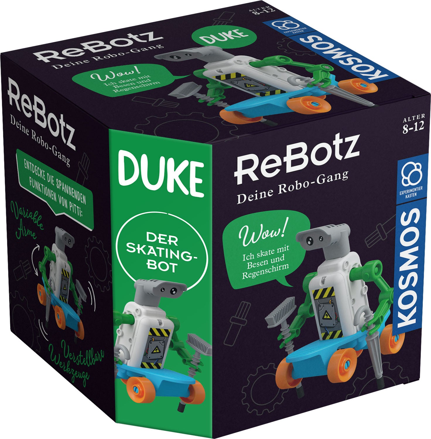 Roboter KOSMOS ReBotz - Duke der Skating Bot