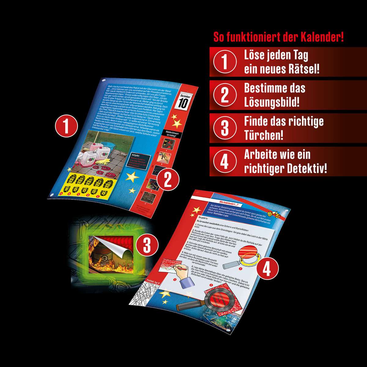 Adventskalender KOSMOS Die drei ??? Adventskalender