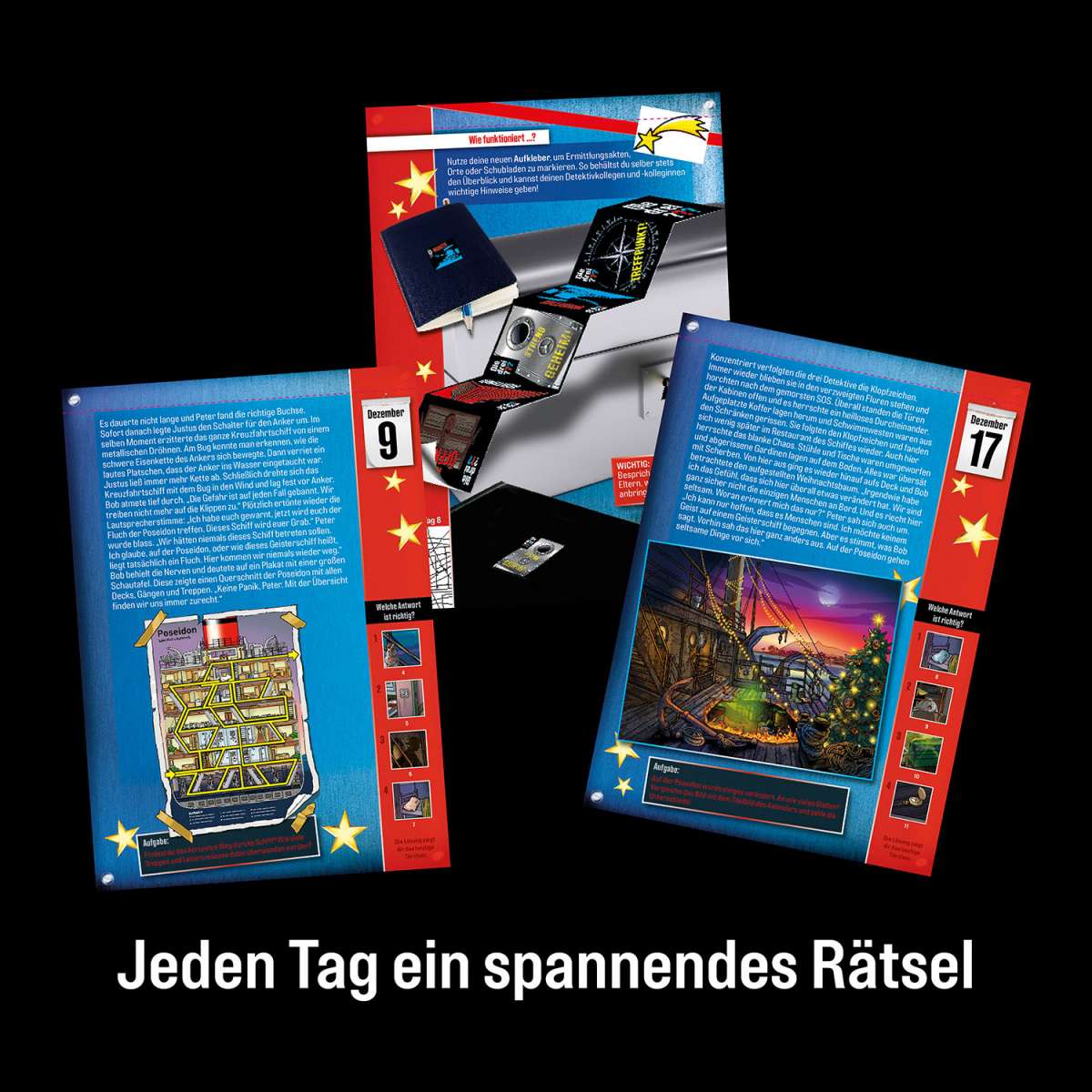 Adventskalender KOSMOS Die drei ??? Adventskalender