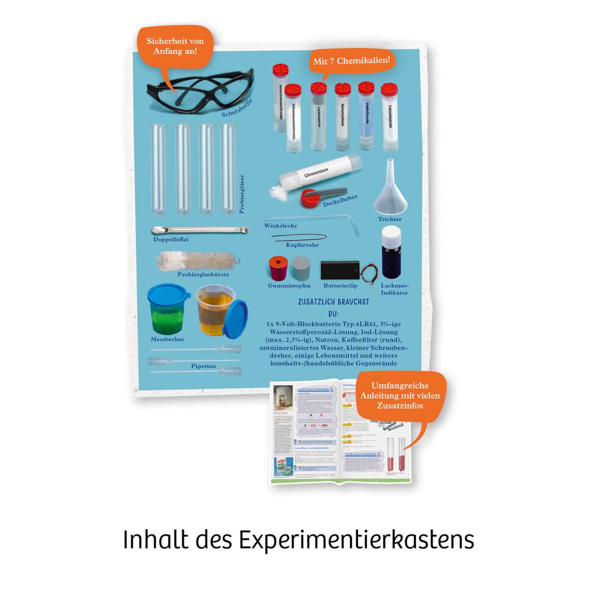 Chemie KOSMOS Chemielabor C 1000 X
