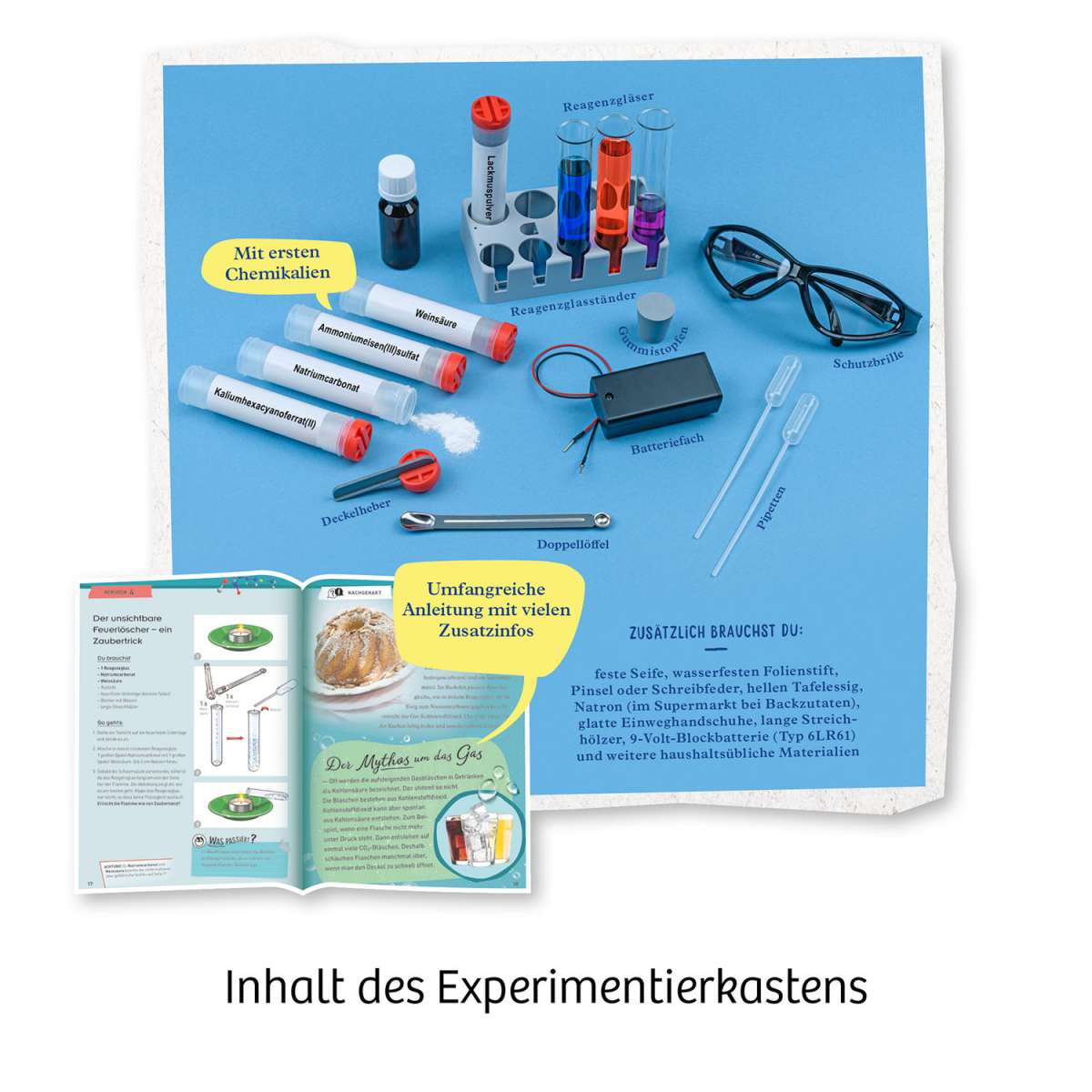 Chemie KOSMOS Chemielabor C500