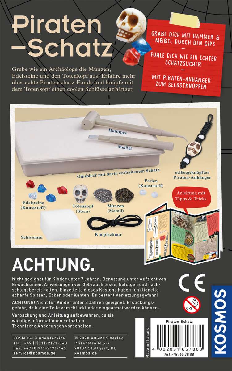 Experiment KOSMOS Piraten-Schatz