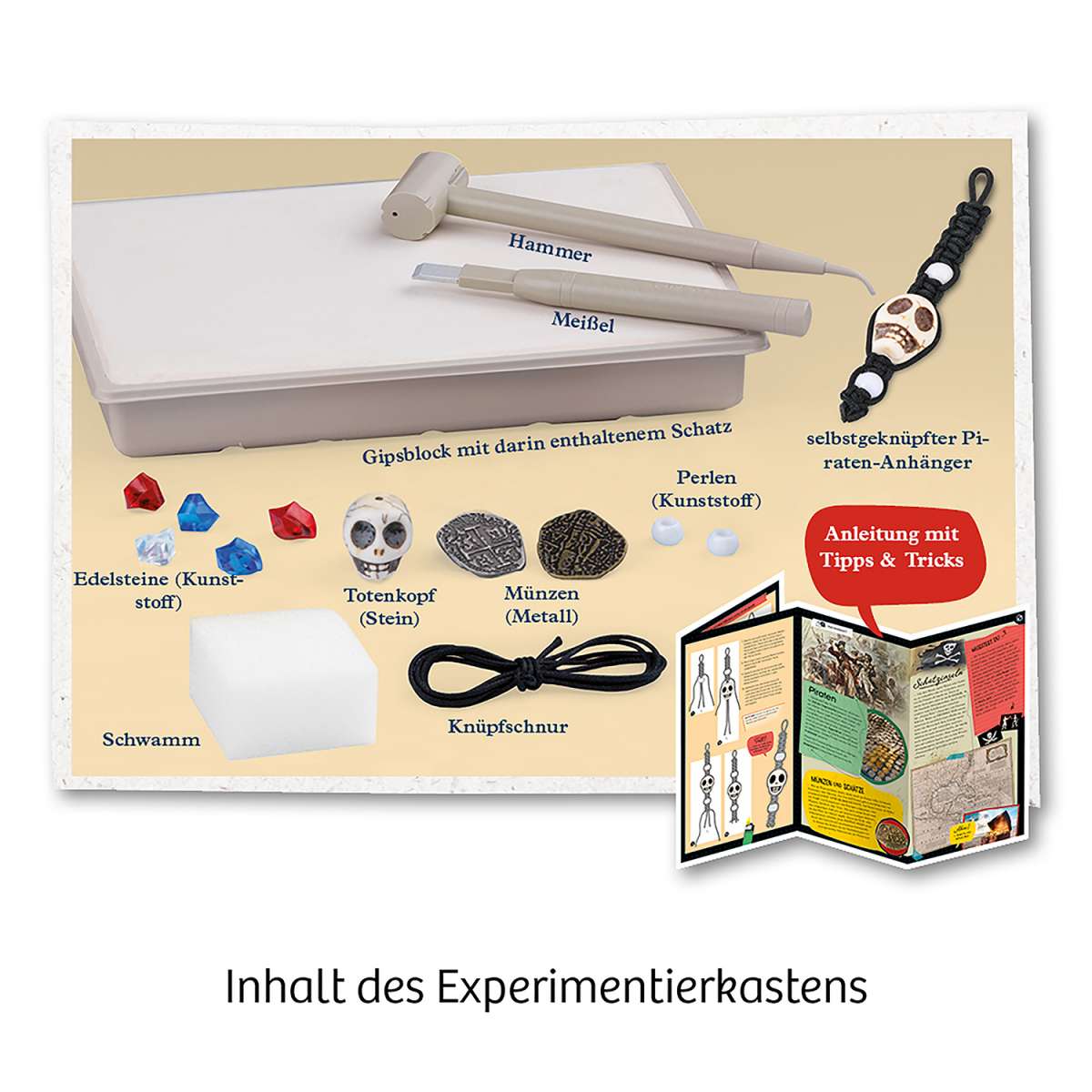 Experiment KOSMOS Piraten-Schatz