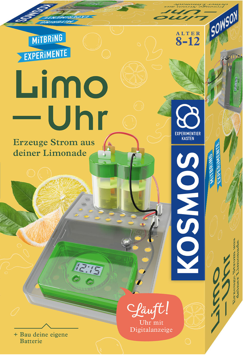 Chemie KOSMOS Limo Uhr