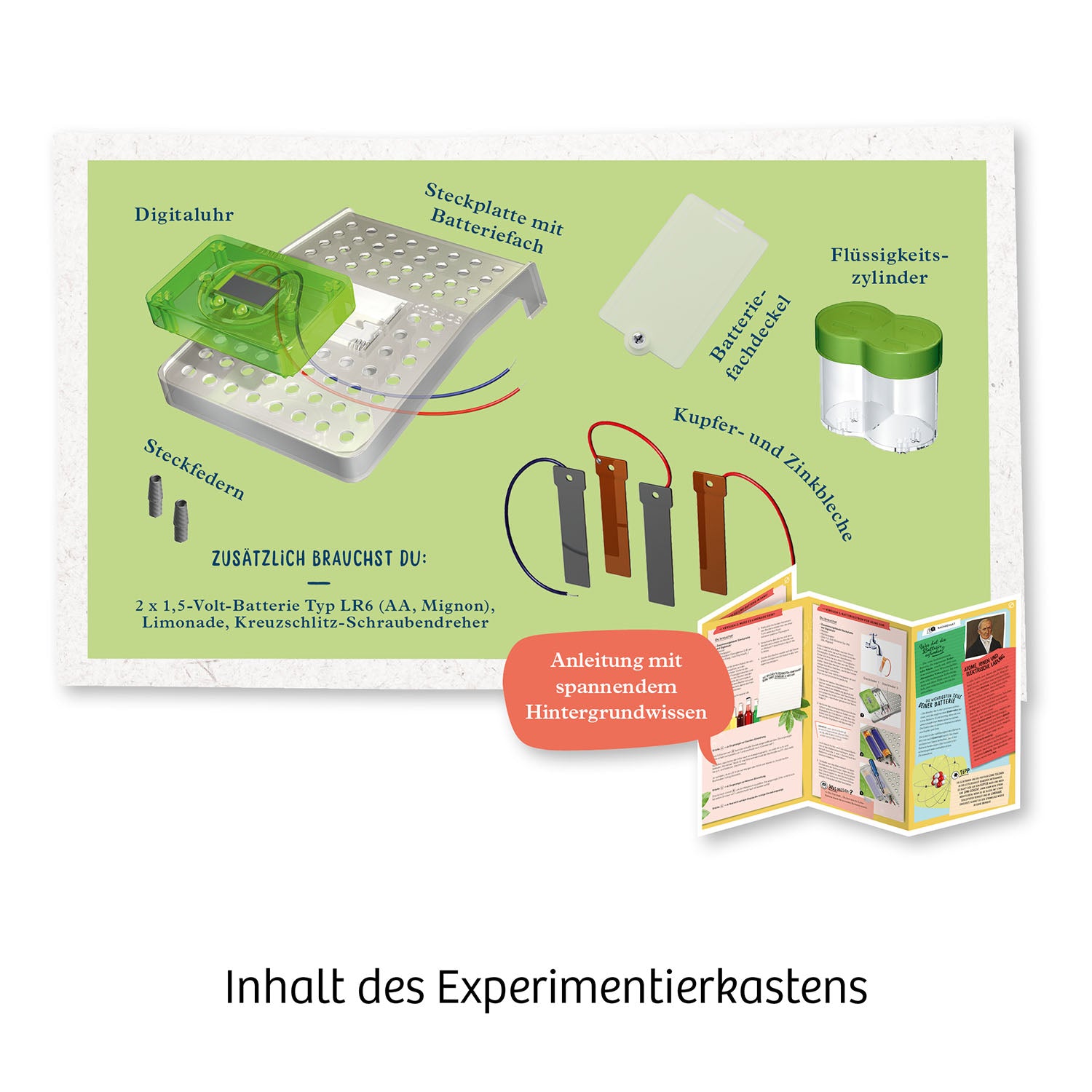 Chemie KOSMOS Limo Uhr