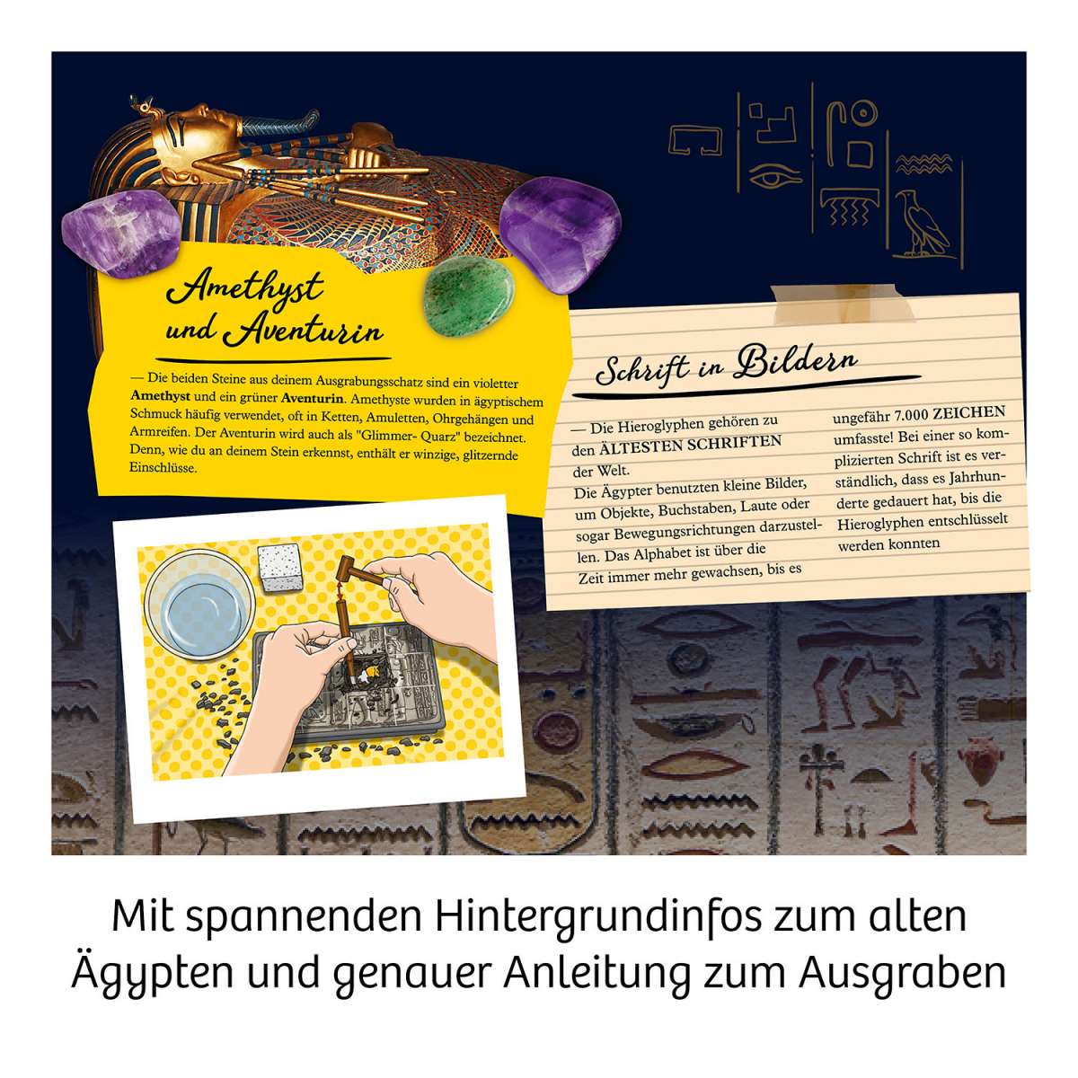 Experiment KOSMOS Pharaonen-Schatz