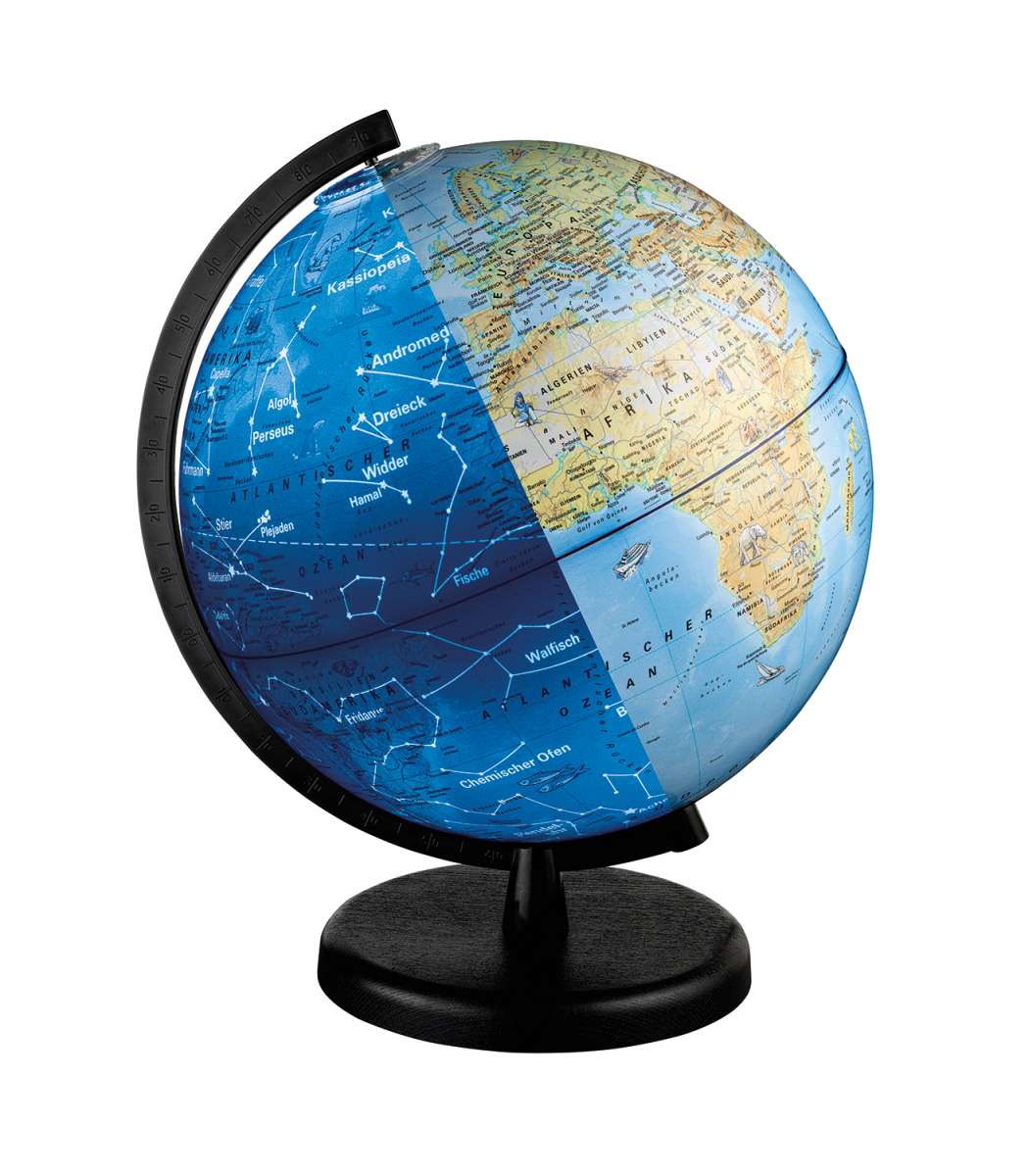 Erdkunde KOSMOS Tag & Nacht Globus