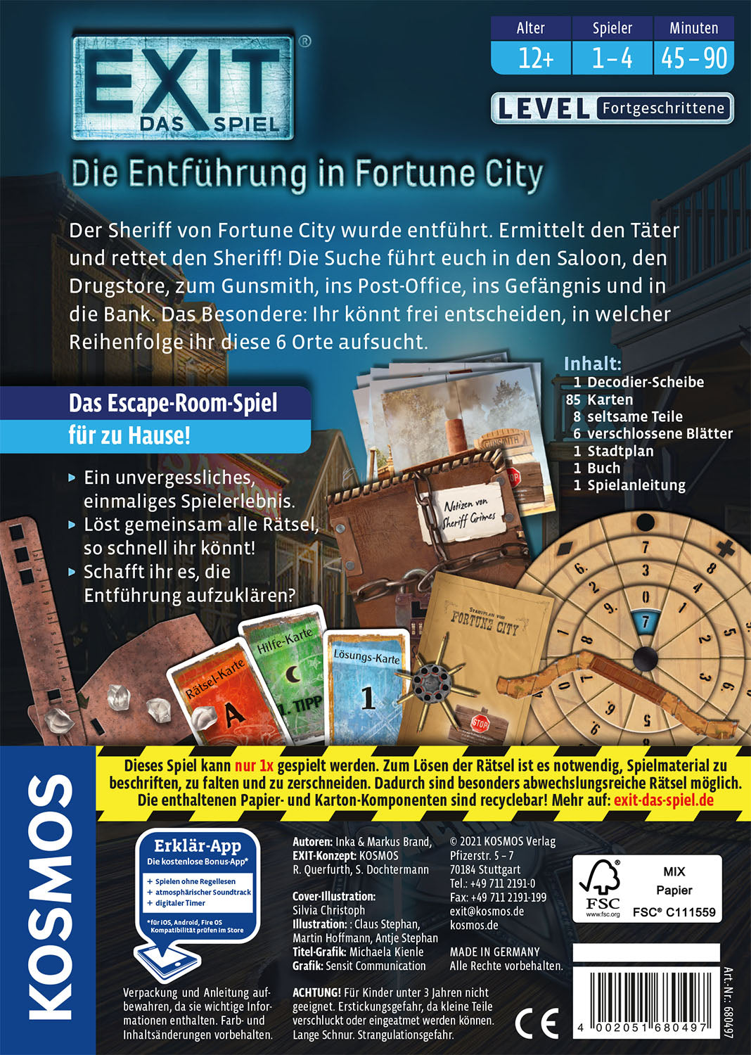 EXIT - Die Entführung in Fortune City