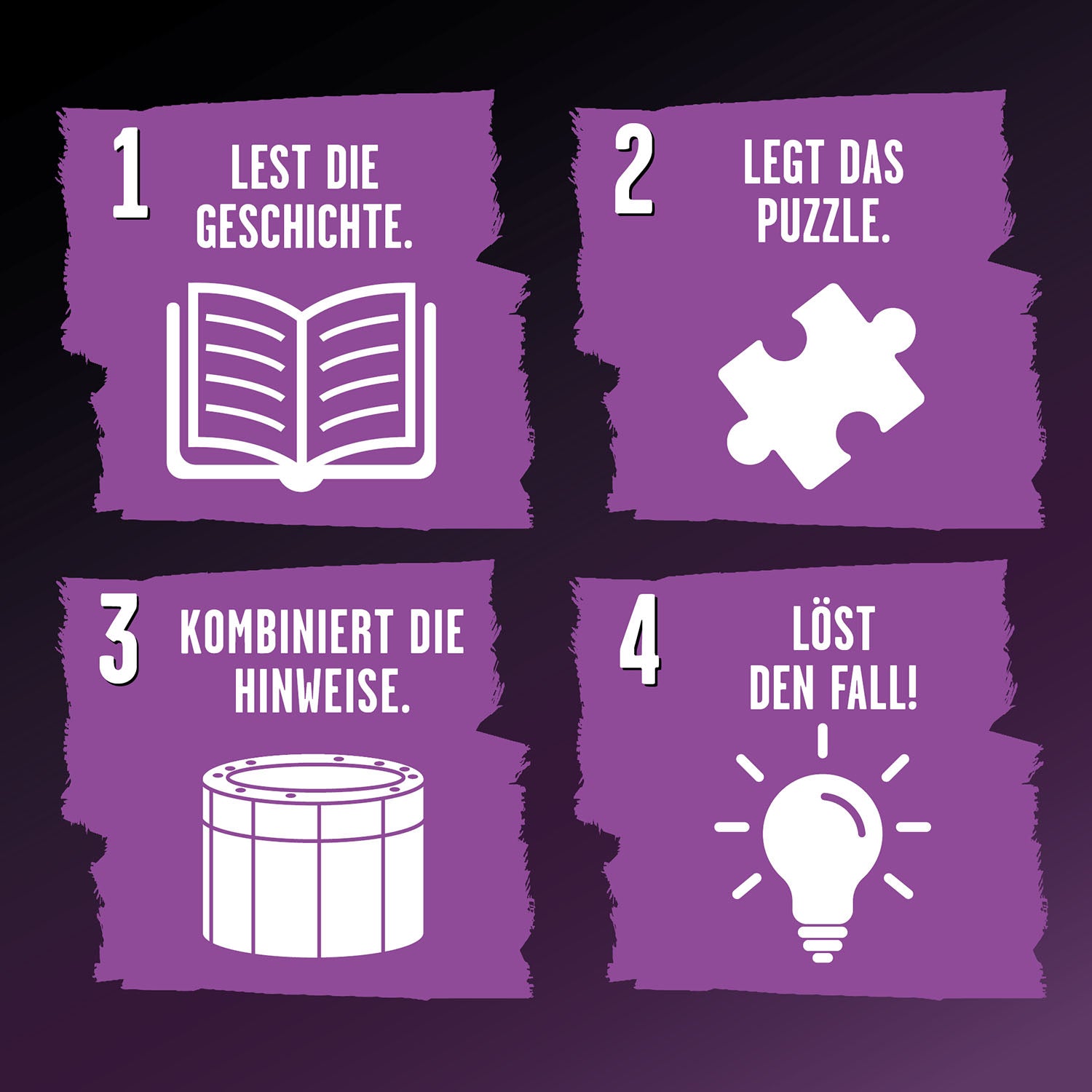 Puzzle KOSMOS Krimipuzzle !!! - Skandal auf dem Reitturnier (200 T)