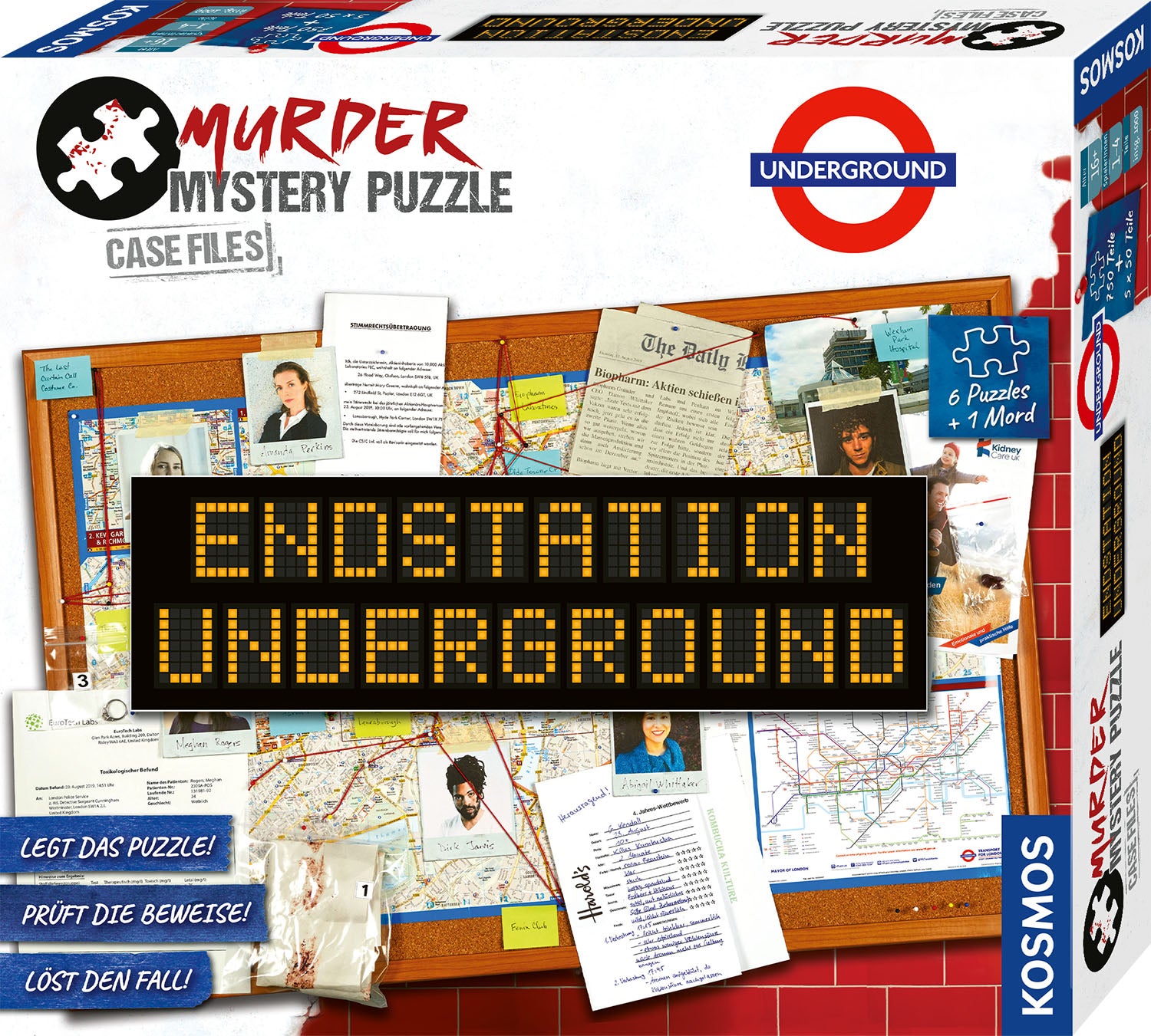 Murder Mystery Puzzle - Endstation Underground