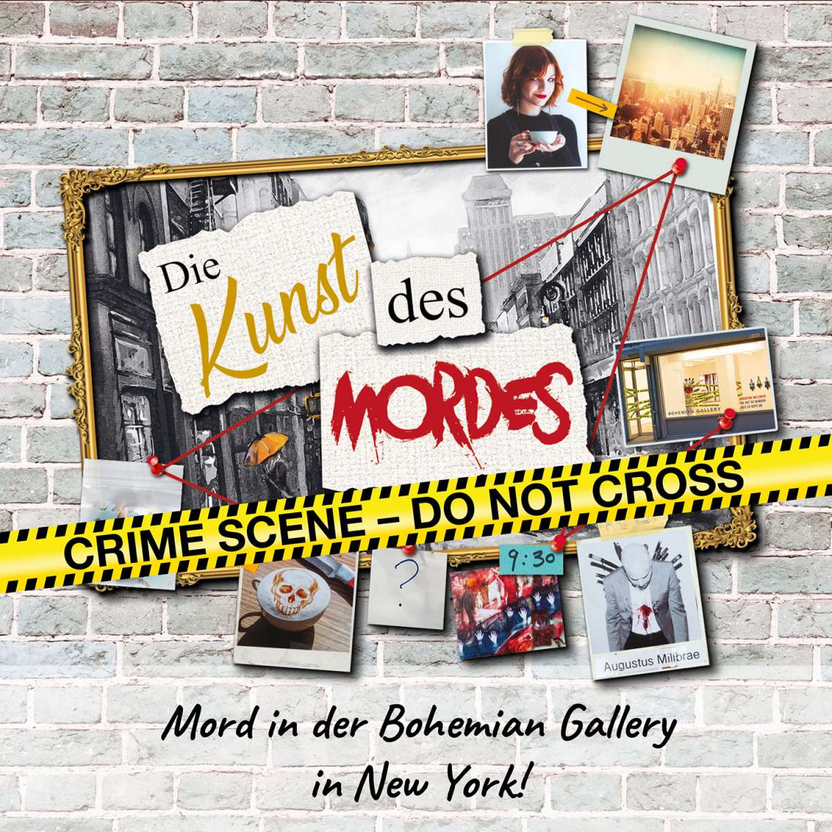 Puzzles KOSMOS Murder Mystery Puzzle - Die Kunst des Mordes