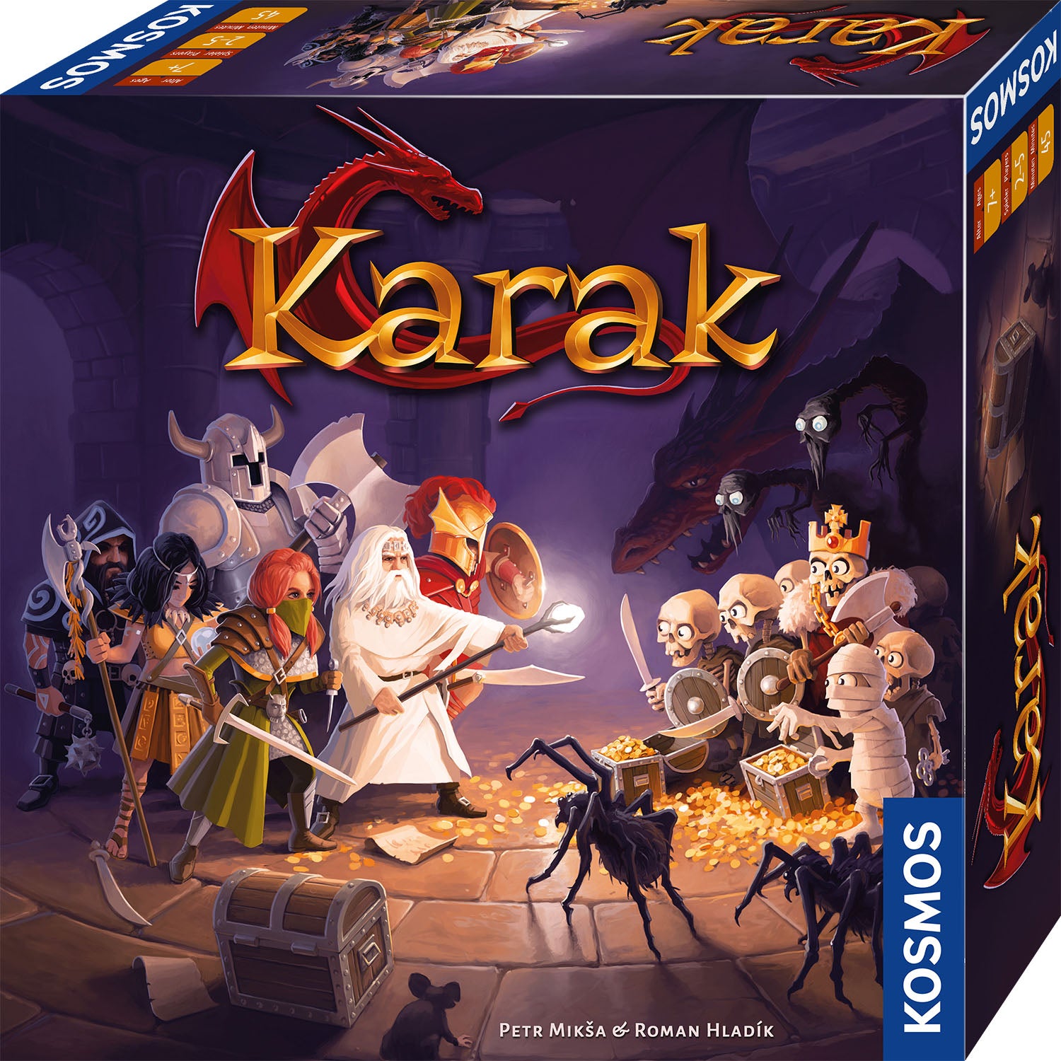 Gesellschaftsspiel KOSMOS Karak