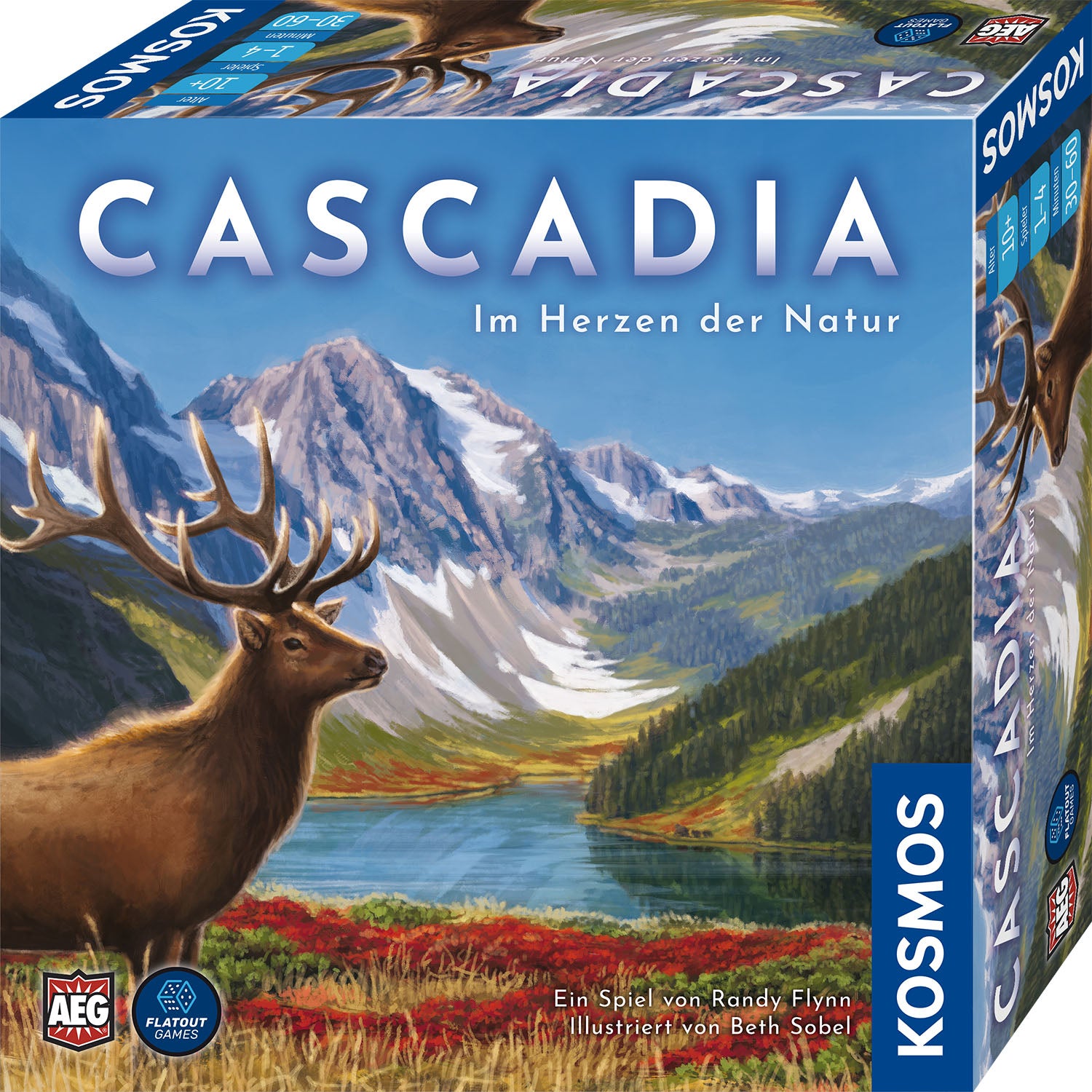Gesellschaftsspiel KOSMOS Cascadia – Im Herzen der Natur