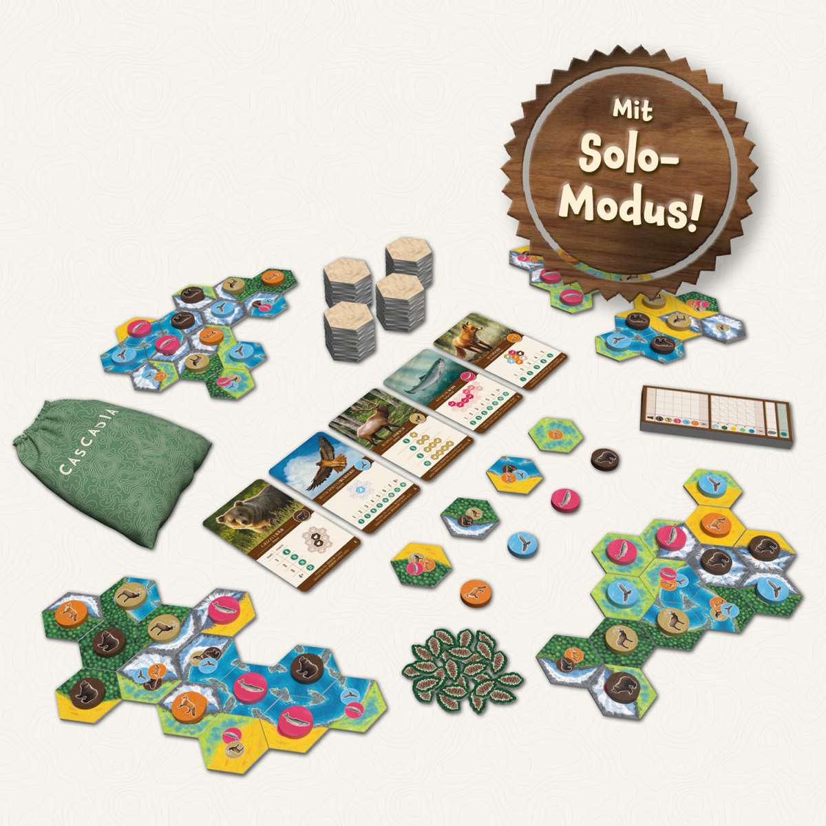 Gesellschaftsspiel KOSMOS Cascadia – Im Herzen der Natur