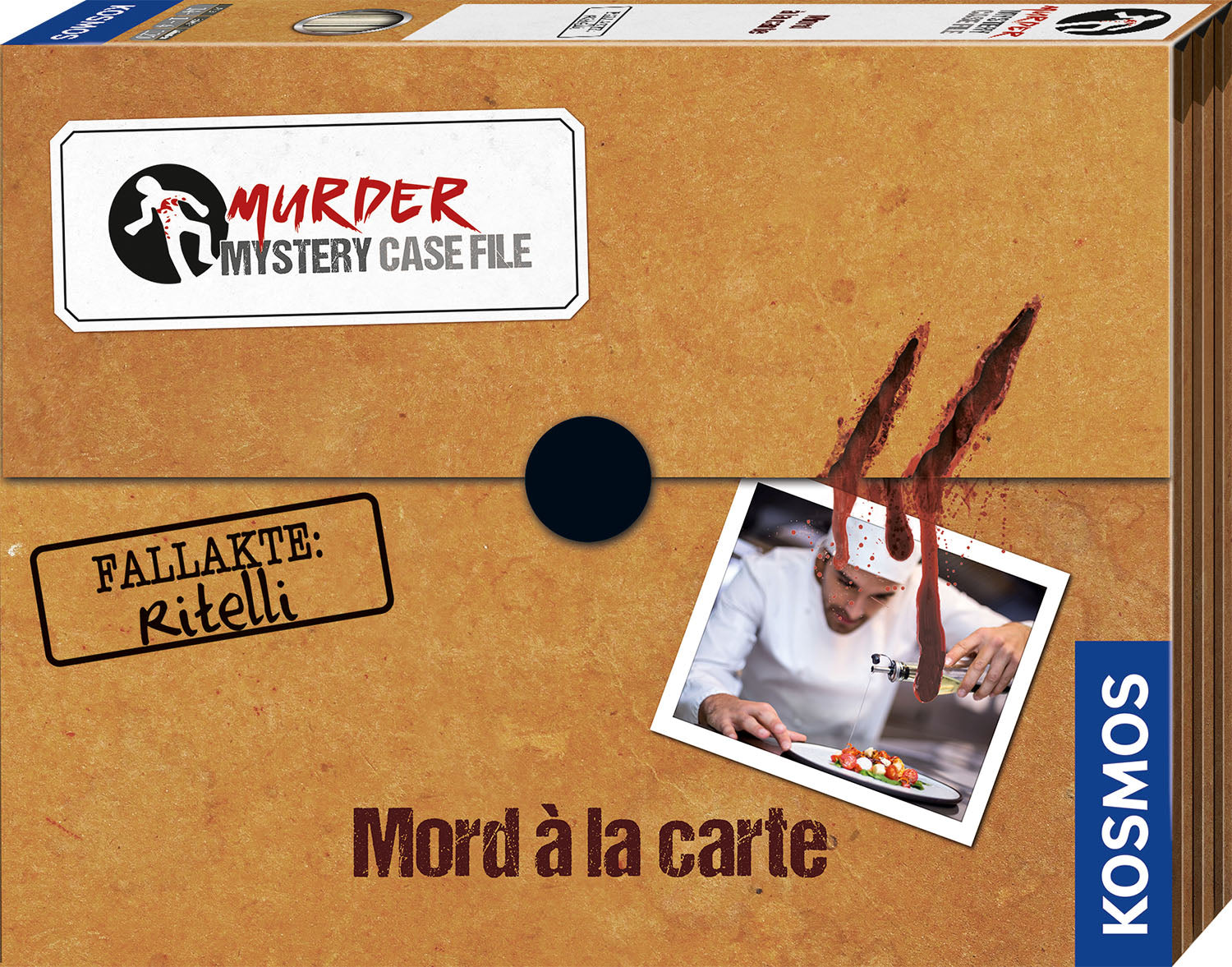 Rätselspiel KOSMOS Murder Mystery Case Files Mord a la Carte