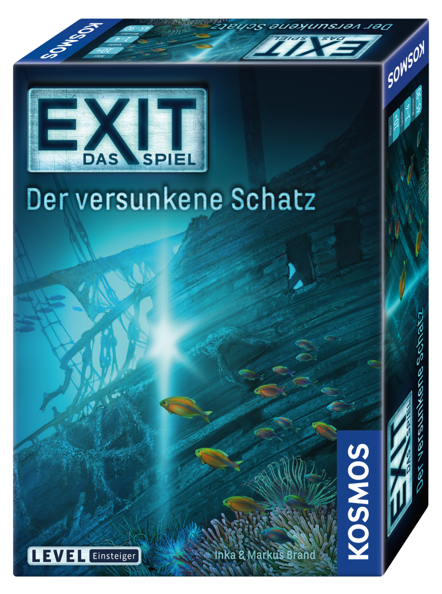 Rätselspiel KOSMOS EXIT Das Spiel - Der versunkene Schatz