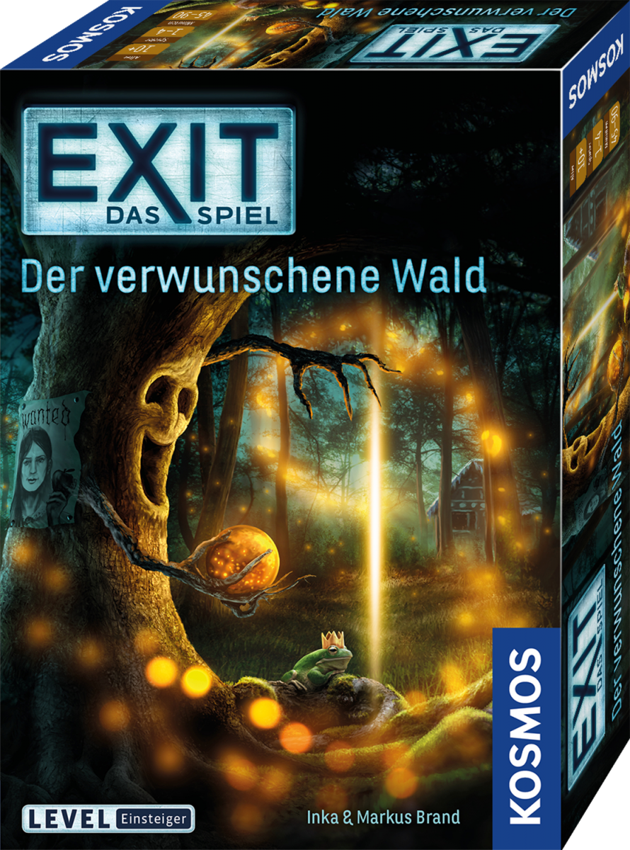 Rätselspiel KOSMOS EXIT Das Spiel - Der verwunschene Wald