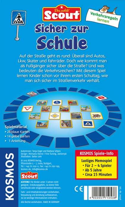 Gesellschaftsspiel KOSMOS Scout - Sicher zur Schule