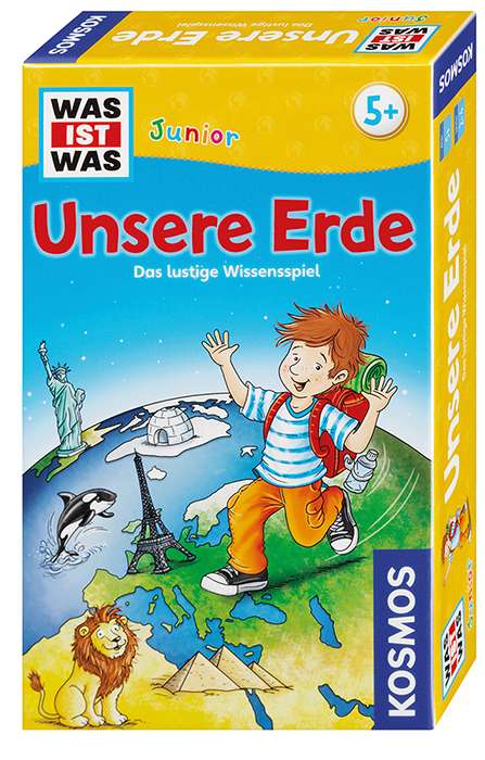 Wissensspiel KOSMOS WAS IST WAS Junior - Unsere Erde