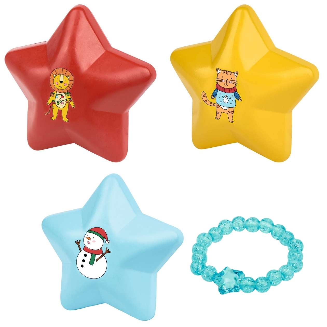 Zauberstern mit Schmuck