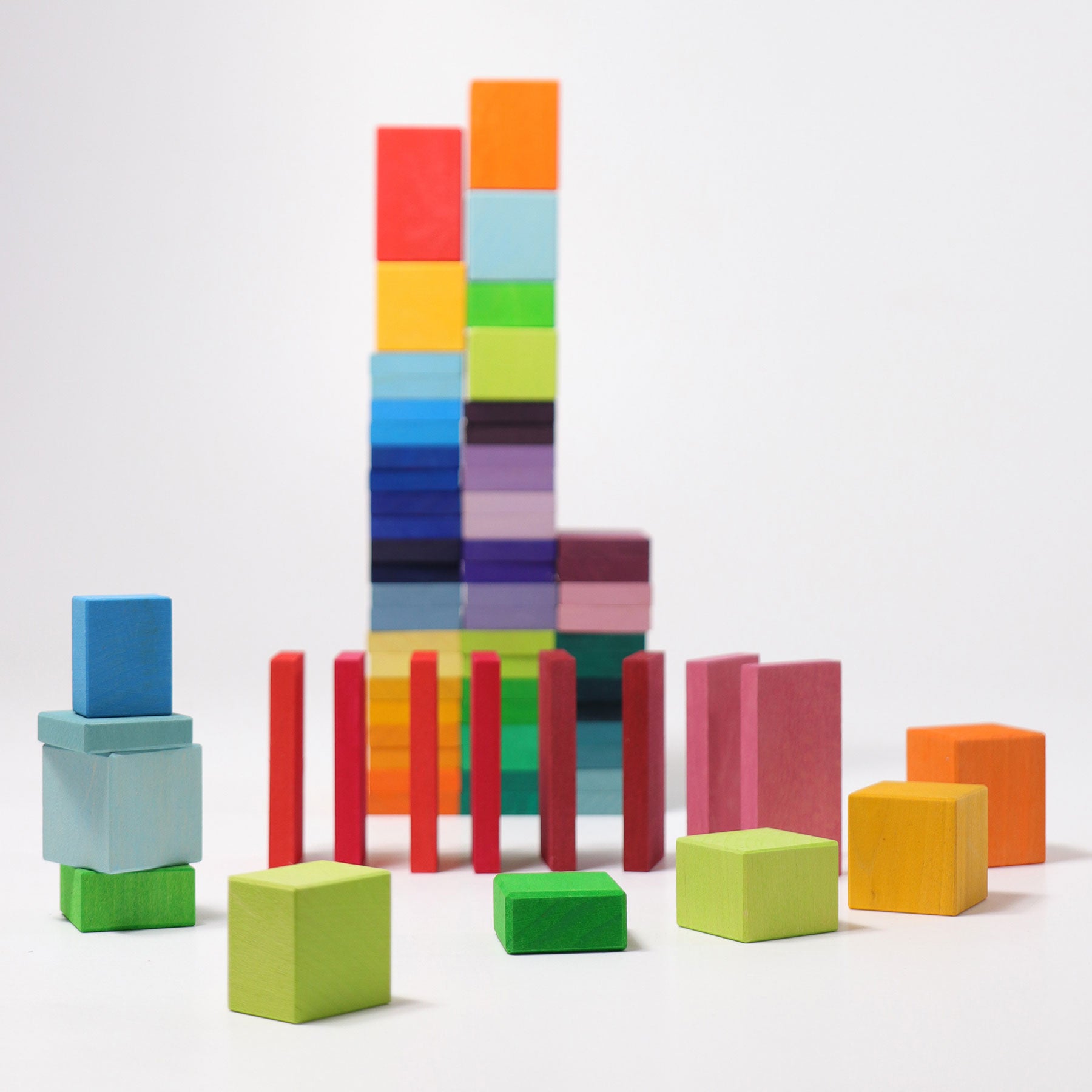 Bausteine GRIMM'S Spiel und Holz Design Farbtafel Rally