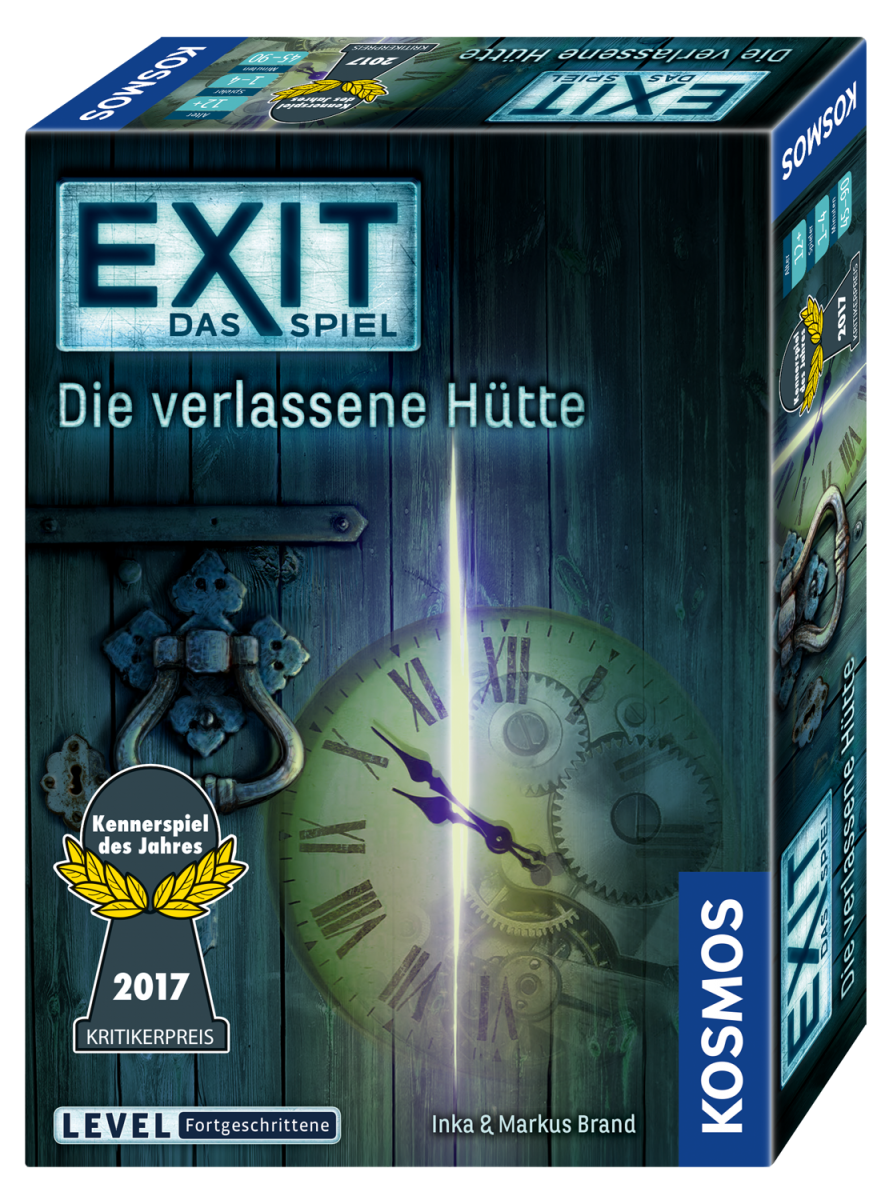 Rätselspiel KOSMOS EXIT Das Spiel - Die verlassene Hütte