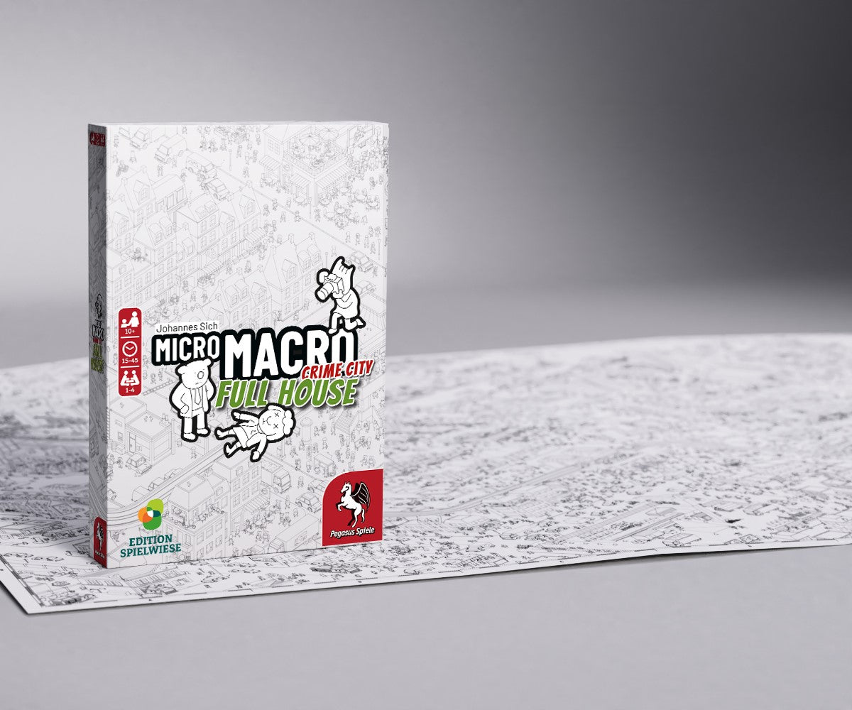 Kooperatives Spiel Pegasus Spiele MicroMacro: Crime City 2 – Full House