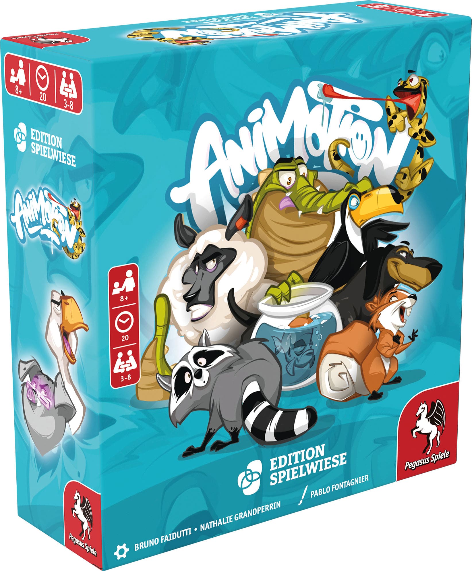 Gesellschaftsspiel Pegasus Spiele Animotion