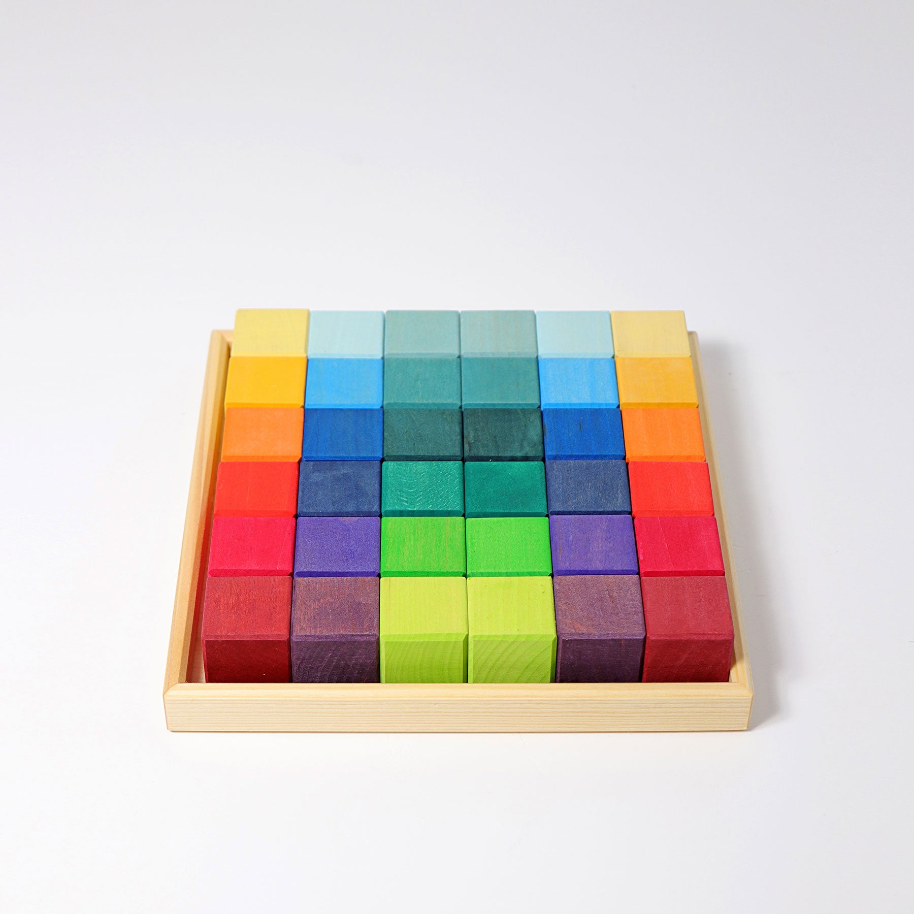Open-ended Play GRIMM'S Spiel und Holz Design Regenbogen Mosaik