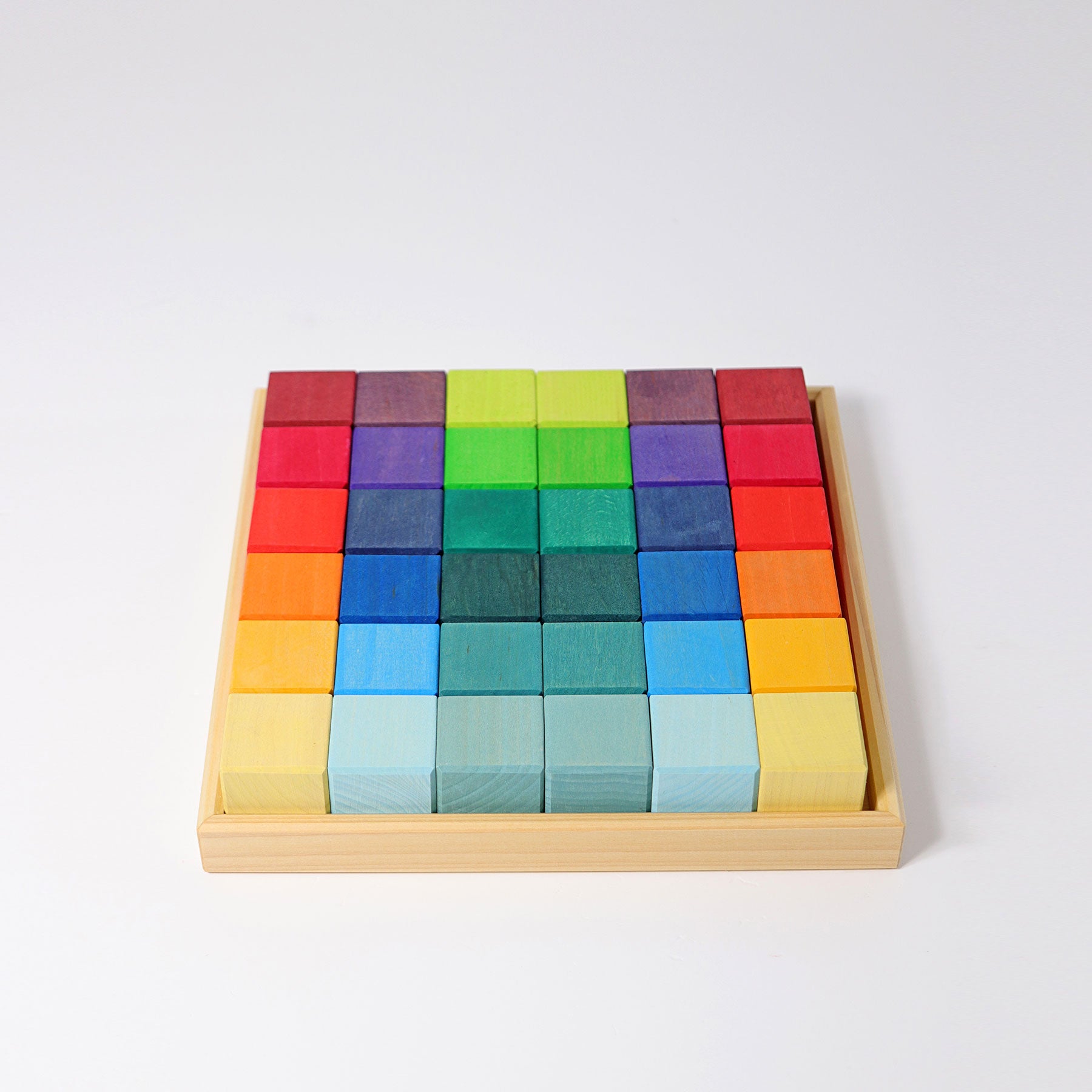 Open-ended Play GRIMM'S Spiel und Holz Design Regenbogen Mosaik