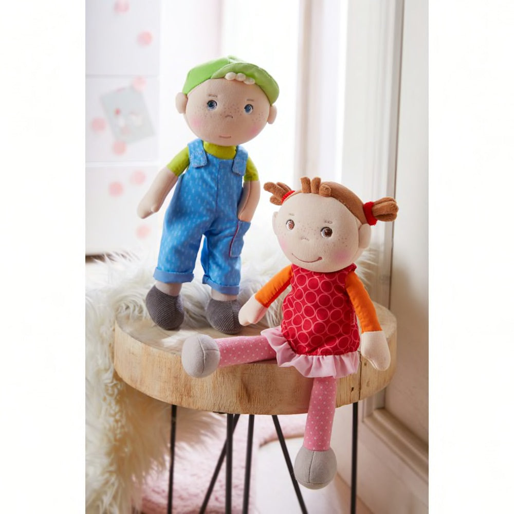 Puppen HABA Kuschelpuppe Till, 25 cm