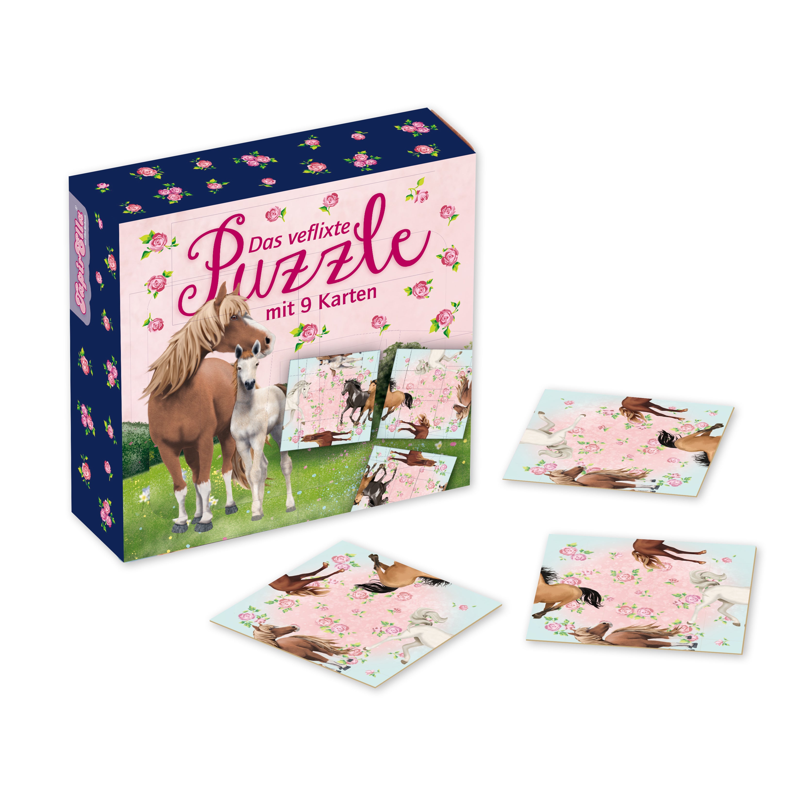 Puzzles Lutz Mauder Verlag TapirElla Verflixte Puzzle, Pferde