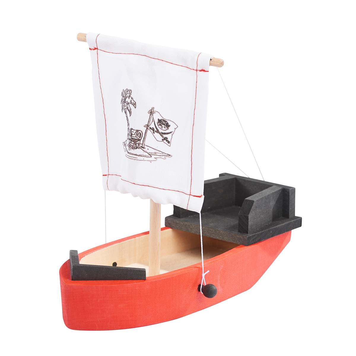 Holzspielzeug nic Piratenschiff