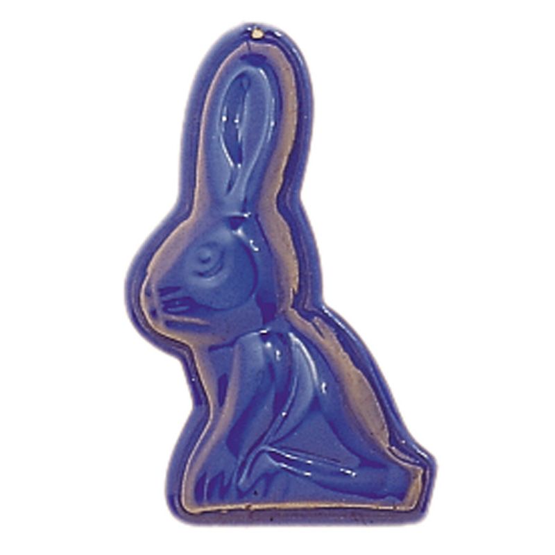 Relief-Sandform Hase, blau