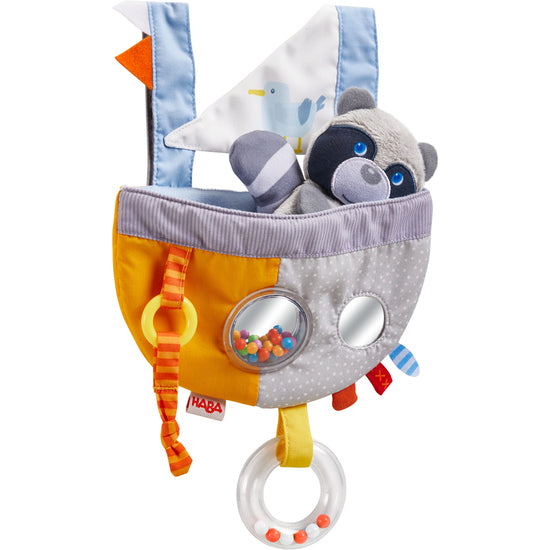 Babyspielwaren HABA Spieltrainer Waschbär ahoi!